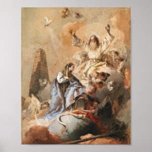 Immaculate Conception Painting Poster