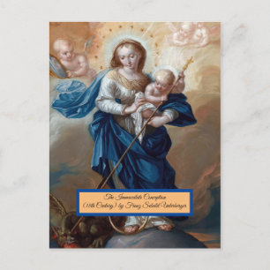 Immaculate Conception Postcard