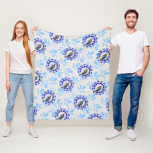 Immaculate Conception Virgin Mary Fleece Blanket