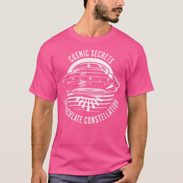 Immaculate Constellation Uap Ufo Cosmic Secrets Gr T-Shirt (Front)