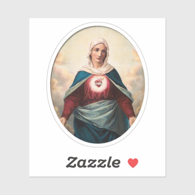 Immaculate Heart of Mary Catholic Vinyl (Sheet)