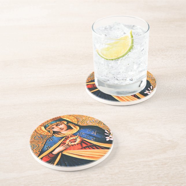 Immaculate Heart of Mary Coaster (Side)
