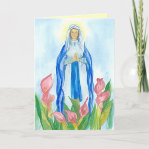 Immaculate Heart of Mary Feast of the Assumption Card