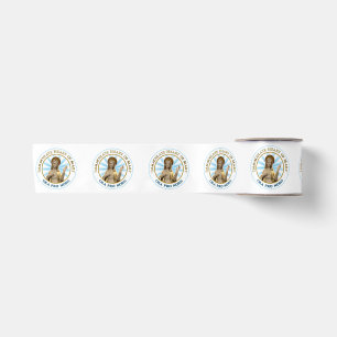 Immaculate Heart of Mary Ora Pro Nobis Satin Ribbon