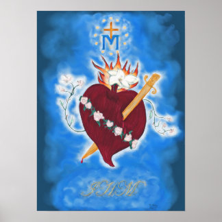 Immaculate Heart of Mary Poster