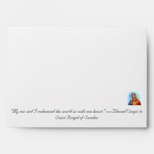 Immaculate Heart of Mary & Sacred Heart of Jesus Envelope