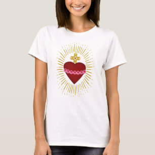 Immaculate Heart of Mary Symbol T-Shirt