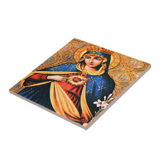 Immaculate Heart of Mary Tile