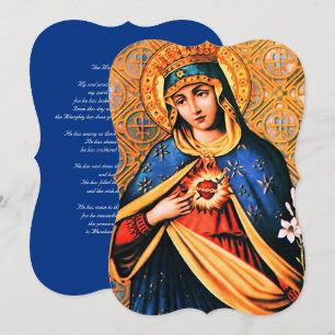 Immaculate Heart of Mary with Magnificat