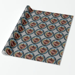 Immaculate Heart Of Mary Wrapping Paper
