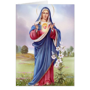 Immaculate heart of virgin Mary