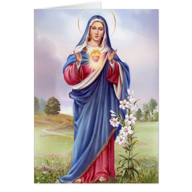 Immaculate heart of virgin Mary (Front)