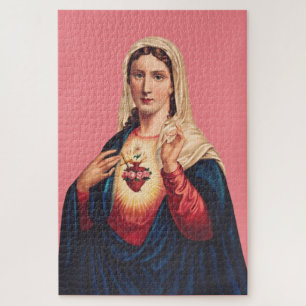 Immaculate Heart of Virgin Mary Jigsaw Puzzle