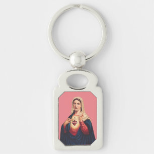 Immaculate Heart of Virgin Mary Key Ring