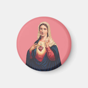 Immaculate Heart of Virgin Mary Magnet