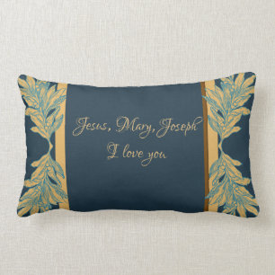 Immaculate & Sorrowful Heart Mary Lumbar Cushion