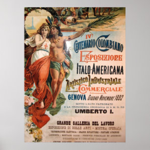 Immagine da Genova, Italia. 1892 Poster