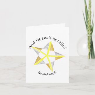 Immanuel card