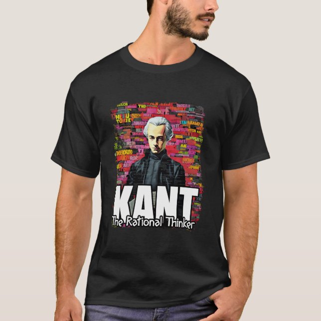 Immanuel Kant Philosopher T-Shirt (Front)