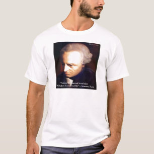 Immanuel Kant Science Vs Knowledge Quote Gifts T-Shirt