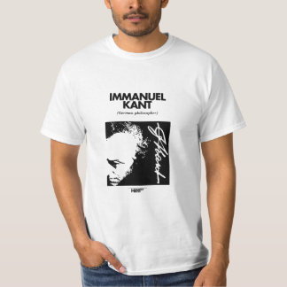 Immanuel Kant white T-shirt