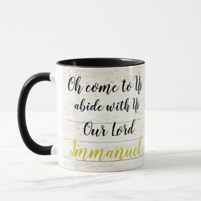 Immanuel  mug (Left)