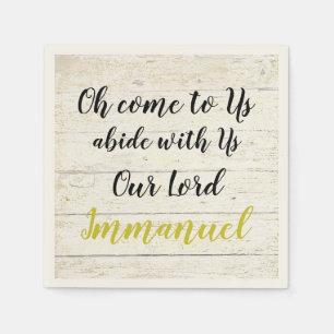 Immanuel  napkin