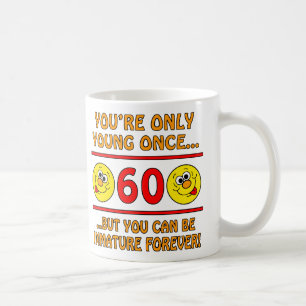 Immature 60th Birthday Gag Gifts Coffee Mug