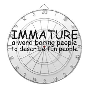Immature Dartboard