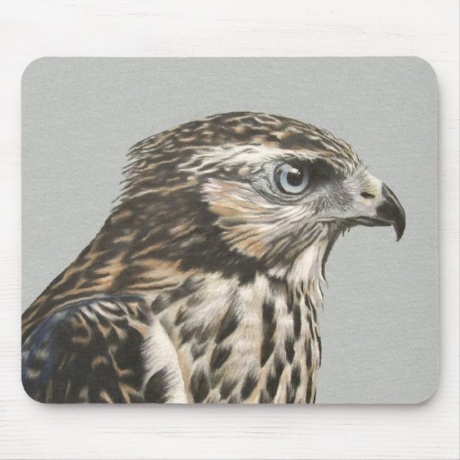 Immature Goshawk Mouse Mat (Front)