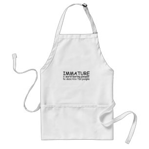 Immature Standard Apron