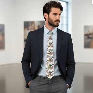 Immerse in Small Worlds I: Kandinsky's Artistry Tie