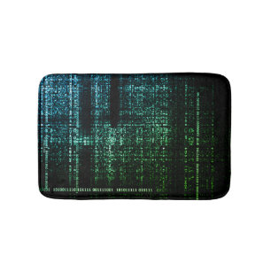 Immerse Yourself in Digital Tranquillity: Binary  Bath Mat