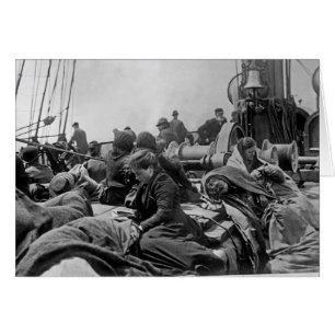 Immigrants aboard Steamship