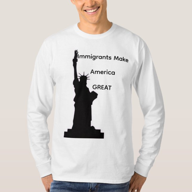 Immigration USA tshirt (Front)