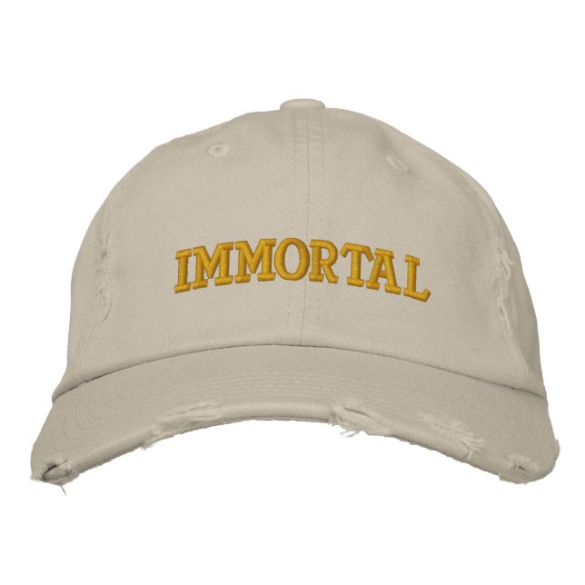 Immortal Embroidered Hat (Front)