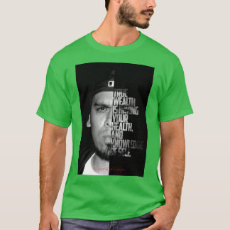 Immortalechnique Portrait with Lyricypography boy T-Shirt