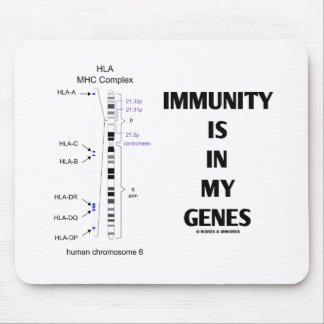 Immunity Is In My Genes (Immunology Chromosome 6) Mouse Mat