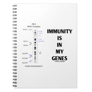 Immunity Is In My Genes (Immunology Chromosome 6) Notebook