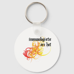 Immunologists Are Hot Key Ring