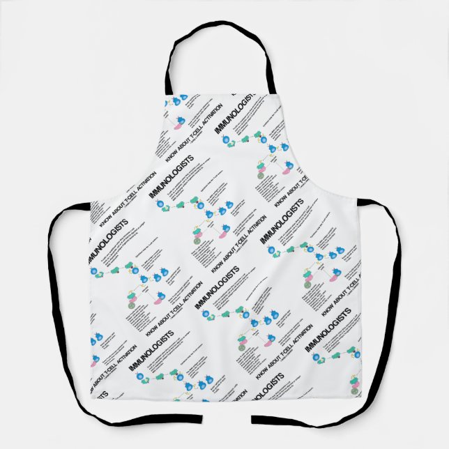 Immunologists Know About T-Cell Activation Apron (Front)