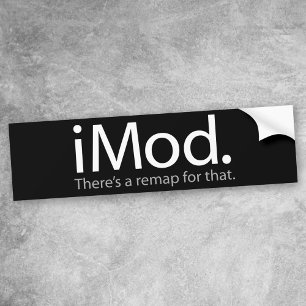 iMod Bumper Sticker