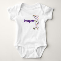 Imogen, Name Logo With Australian Wildlife, Baby B