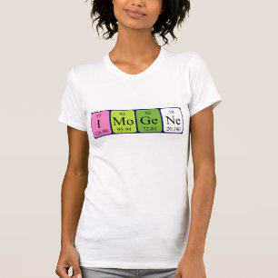 Imogene periodic table name shirt