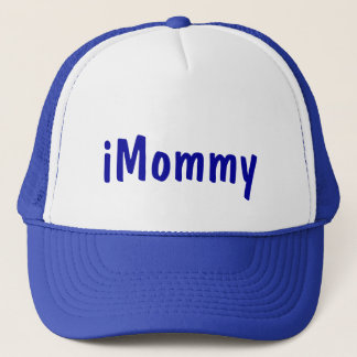 iMommy blue white mother's day new mum hat