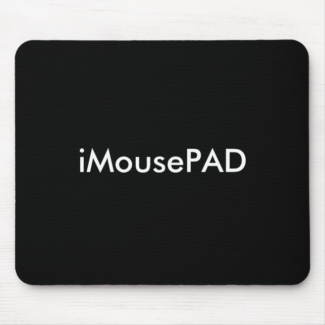 iMousePAD Mouse Mat (Front)