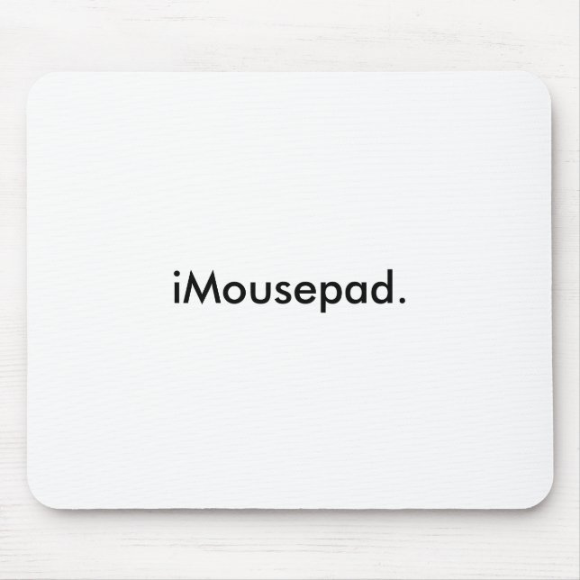 iMousepad. Mouse Mat (Front)