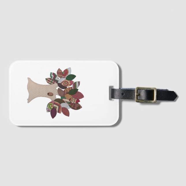Imp Tree Luggage Tag (Front Horizontal)