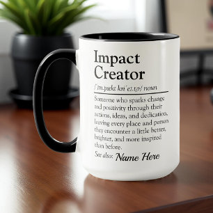 Impact Creator Personalized Appreciation Gift Mug