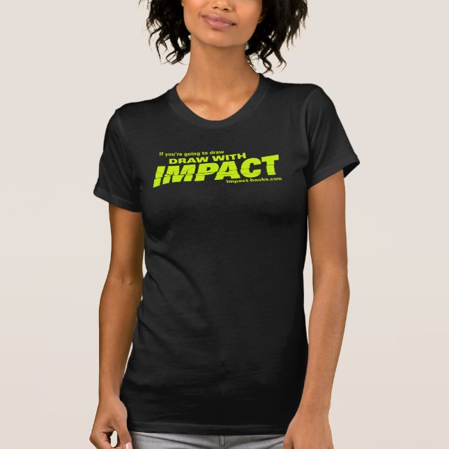 Impact_tshirt_lime T-Shirt (Front)